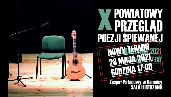 Poezja Śpiewana - tło zmina daty