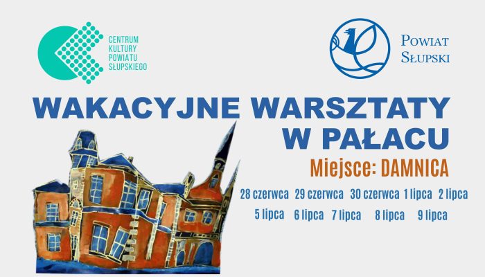warsztaty wakacyjne tło
